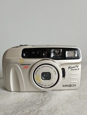 Vintage Minolta Freedom Family Zoom II 35mm Film Camera | Tested